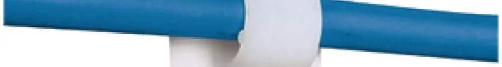 Kabelclip Panduit Selbstklebende Rückseite Bündel 9.7mm natur 