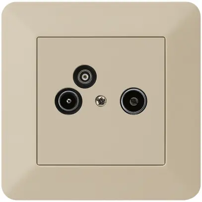 Presa antenna INC R/TV/dati kallysto.trend 2GHz 11db beige 