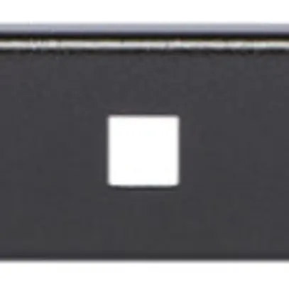 Panneau de renvoi 19" Dätwyler 1UH, noir 
