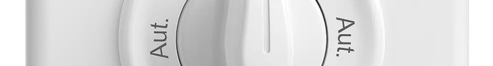 Kit frontale Aut.-Hand-Aut.- Hand STANDARDdue 90×90mm bianco 