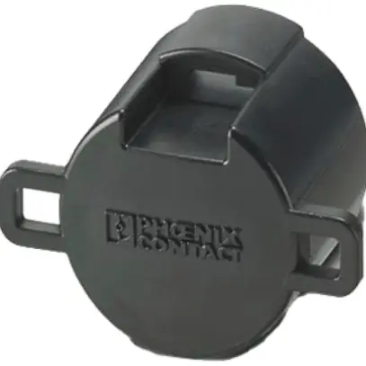 Cappuccio protettivo PX PRC M tondo a scatto nero IP66 