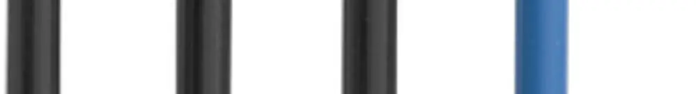 Barre de pontage Hager 4L 10mm² L/N écartement barre DIN 150mm noir/bleu 