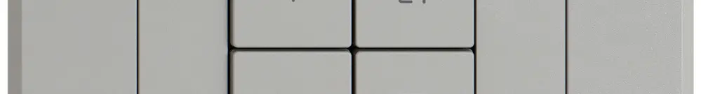 Regolatore DALI INC EDIZIO.liv Wiser SNAPFIX® 1 scena 4 tasti grc 