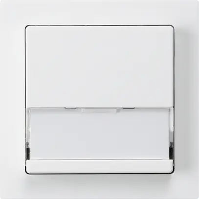 Tasto di suoneria INC A/1L kallysto bianco con porta-etichetta 37×15mm 