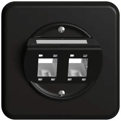 Kit de montage ENC STANDARDdue SNAPFIX® pour freenet cat.5e/6 adaptateur 2× no 