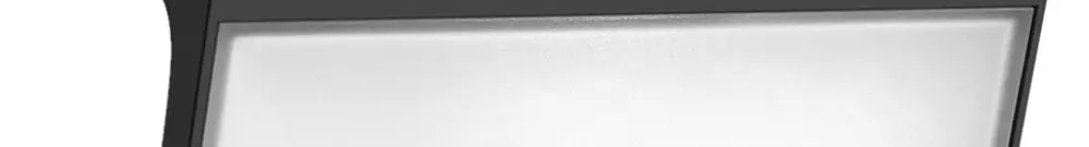 LED-Wandleuchte Philips Yarixa Solar IR SEN 2.2W 250lm 827 IP44 schwarz 