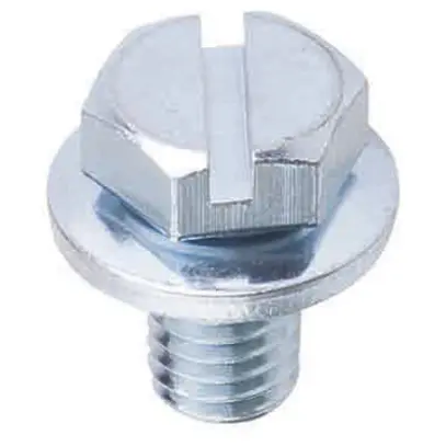 Connessione a vite Hager con elemento a molla inossidabile M8×14mm set a 3 pezzi 