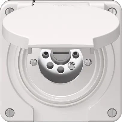 Contact pivotant NEVO N.CO sans cylindre, KS, 0<->1, blanc 