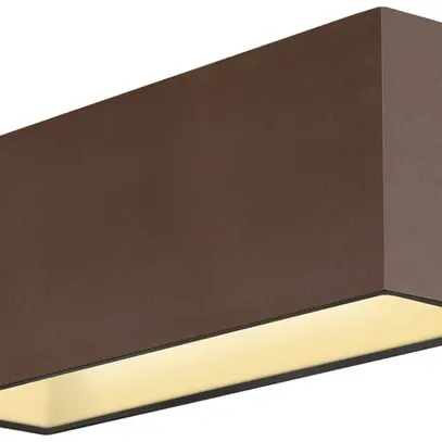 Applique LED SLV SITRA L UP/DOWN 24W 2700lm 3000/4000K 105° IP65 rouille 