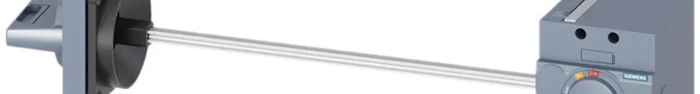 Commande rotative 90° Siemens SENTRON pour 3VA1 100/160 