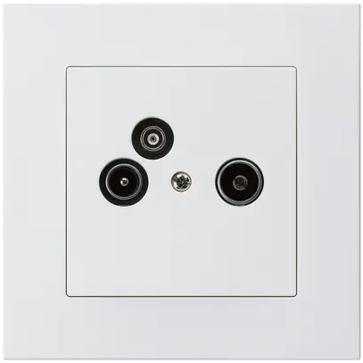 Prise pour antenne ENC R/TV/données kallysto.pro 2GHz 19db blanc 