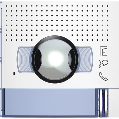 Frontblende für Tür-Lautsprecher/Kamera-Modul 96° Sfera mit 1 Ruftaste weiss 