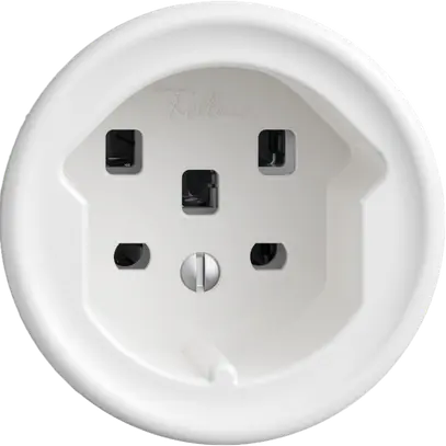 Presa STANDARDdue T25 bianco 