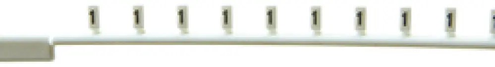 Bacchetta indicatrice Woertz bianco iscrizione: U 