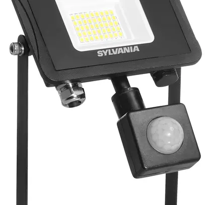 Projecteur LED Sylvania START Flood PIR 27W 3000lm 840 IP65 110° 190×125mm no 