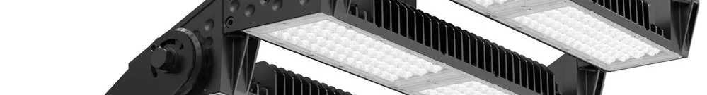Proiettore LED DOTLUX HLFsport 1200W 148850lm 3000K IP66 131×34° 1-10V nero 