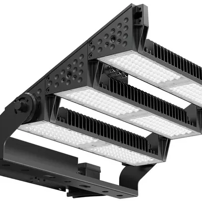Proiettore LED DOTLUX HLFsport 1200W 148850lm 3000K IP66 131×34° 1-10V nero 