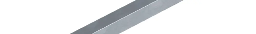 Barre Bettermann 212×10×10mm laiton-nick. 