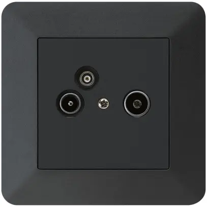 Presa antenna INC R/TV/dati kallysto.trend 2GHz 11db nero 