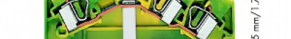 Schutzleiterklemme WAGO 3L 4mm² 