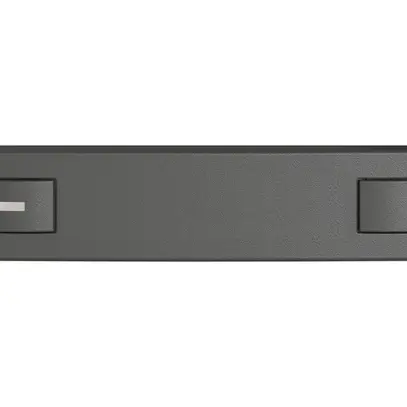 Poussoir 1/4 EDIZIO.liv SNAPFIX® p.KNX&UNI a.LED comm.à 2 touches grf 