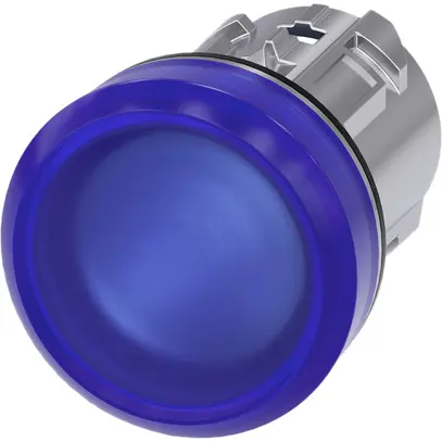 Avvisatore luminoso Siemens SIRIUS ACT blu metallo luc. 