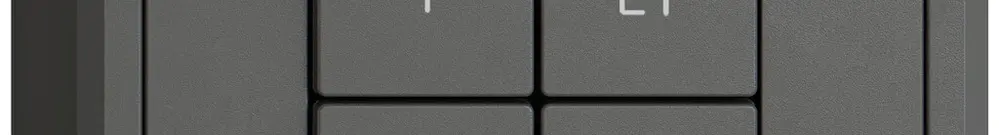 Regolatore DALI AP EDIZIO.liv Wiser SNAPFIX® 1 scena 4 tasti grs 