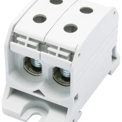 Bloc de distribution Bals RKA 50 1P 150A 2×entrée 2×sortie 4…50mm² gris 