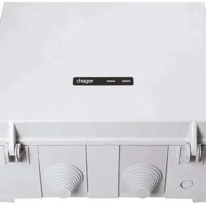 Coffret d'abonnés weber.hsa250 250A ent./sor.brides AEHSA entrée 2×EFZ/sortie EF 