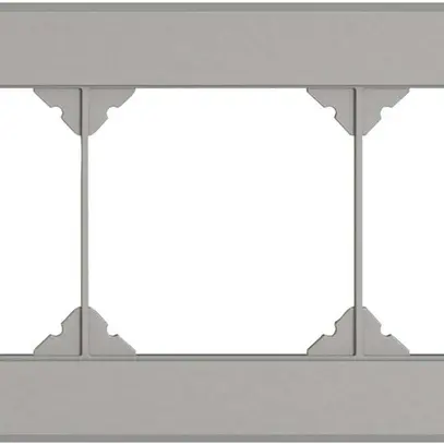 En-tête ENC EDIZIO.liv SNAPFIX® 1×3 pour combinaisons au choix gris clair 