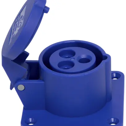 Presa INS Brennenstuhl CEE 16A 2L+PE 230V 6h blu 75×75mm IP44 