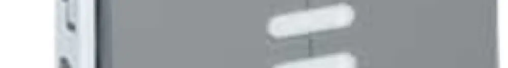 Interruttore +contato lum. PLEXO 3+0/S grigio 