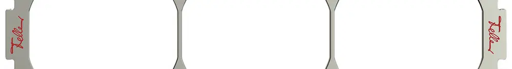 UP-Kopfzeile waagrecht 3-teilig m.SNAPFIX®-Befestigungssystem 