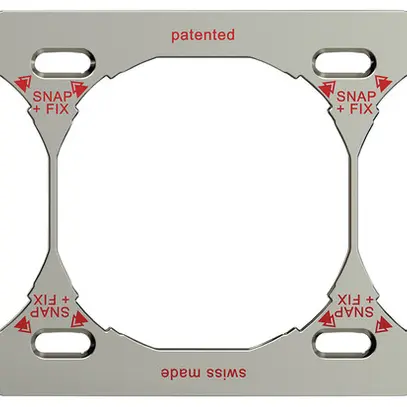 UP-Kopfzeile waagrecht 3-teilig m.SNAPFIX®-Befestigungssystem 