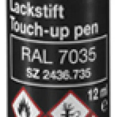 Laque Rittal SZ 2436.735 contenu 12ml stylo couleur gris 