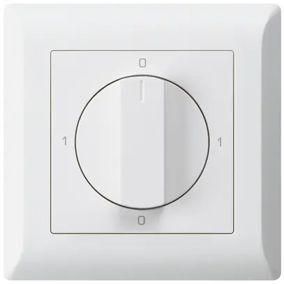 Interrupteur rotatif ENC kallysto.line 0/3L blanc avec manette 