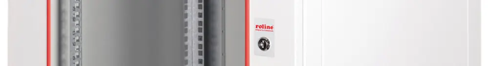 Coffret mural 19" ROLINE Basic Plus 600×779×600mm 15UH 1×porte acier gris 