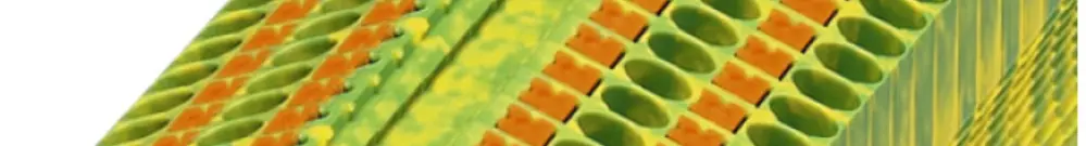 Morsetto di protezione 0.14…4mm² verde/giallo PTS 2.5-QUATTRO-PE 