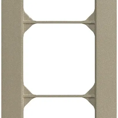 Cadre de recouvrement ENC kallysto.trend 3×1 savanna 94×214mm 