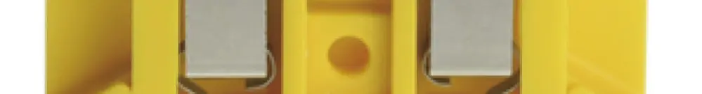 Durchgangs-Reihenklemme Woertz 0.5…2.5mm² 24A 1000V Schraub.2×1 G-Schiene gn/gb 