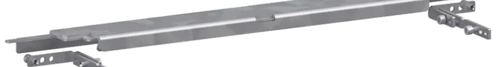 Pièce en T tehalit BKG adaptateur pour canal de sol 400mm 