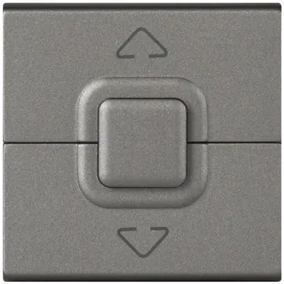 Interr. per tappar. INS MOS magnesio 500W ACC/STOP/GiÙ 2moduli 