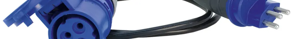 Verlängerungskabel Steffen Td 3×1.5mm² 1.5m T23/CEE16 für Industrie schwarz 
