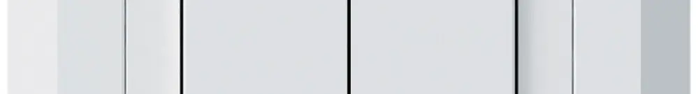 UP-KNX-Taster Hager BA kallysto.line C 2-fach 92×92mm weiss 