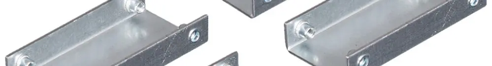 Raccord d'alignement ROLINE 96×15×45mm zinc 4pcs 