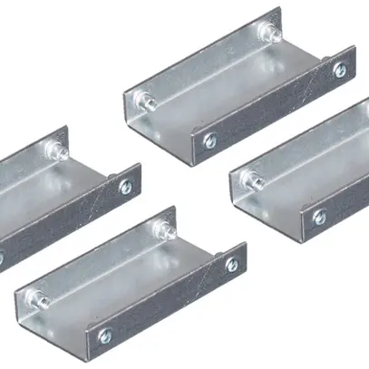 Raccord d'alignement ROLINE 96×15×45mm zinc 4pcs 