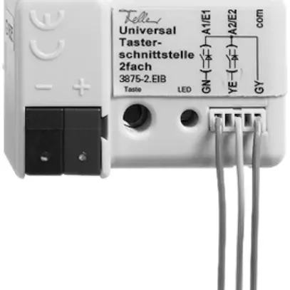Interface INC pour poussoir KNX FH 2× 