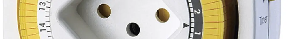 Timer meccanico, tempo di commutazione minimo 15min, IP20 
