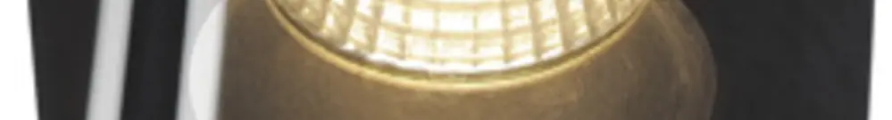 Downlight LED INC SLV PATTA-F, 12W 630lm 3000K carré IP65 noir 