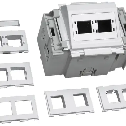 Kit di montaggio INS BRN/hn/an uni. bianco puro 